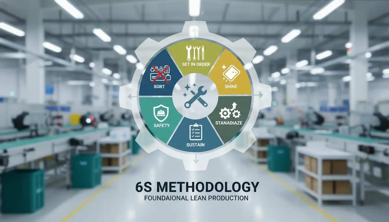 6S管理是什么?精益生产中的基础方法解析