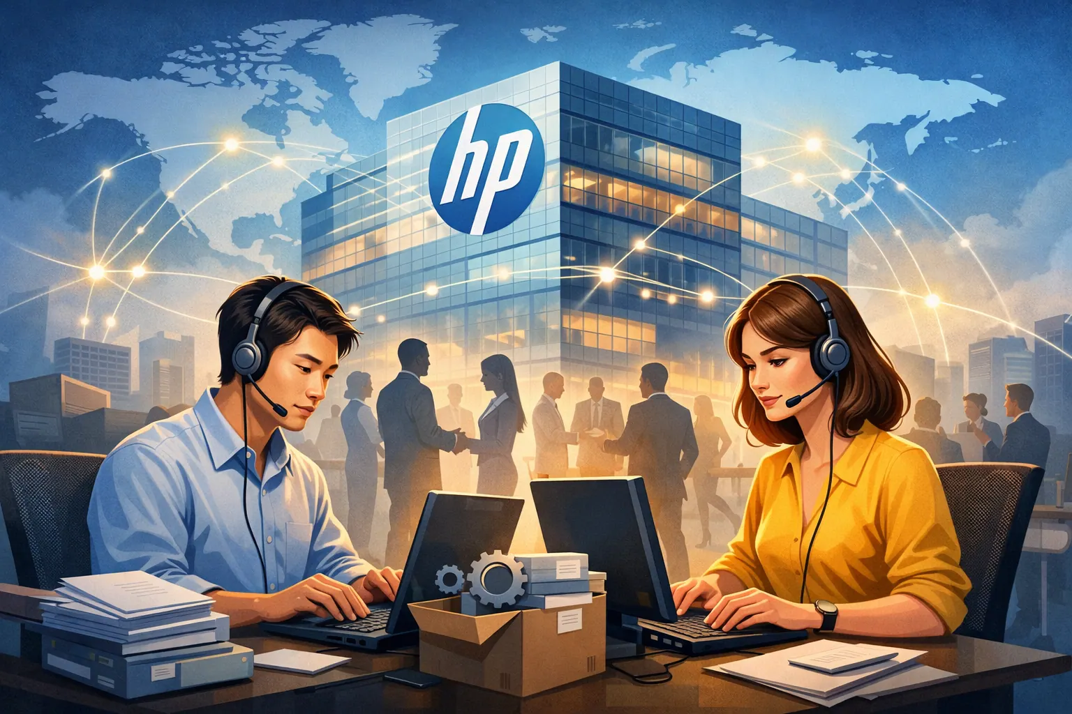 惠普外包员工如何