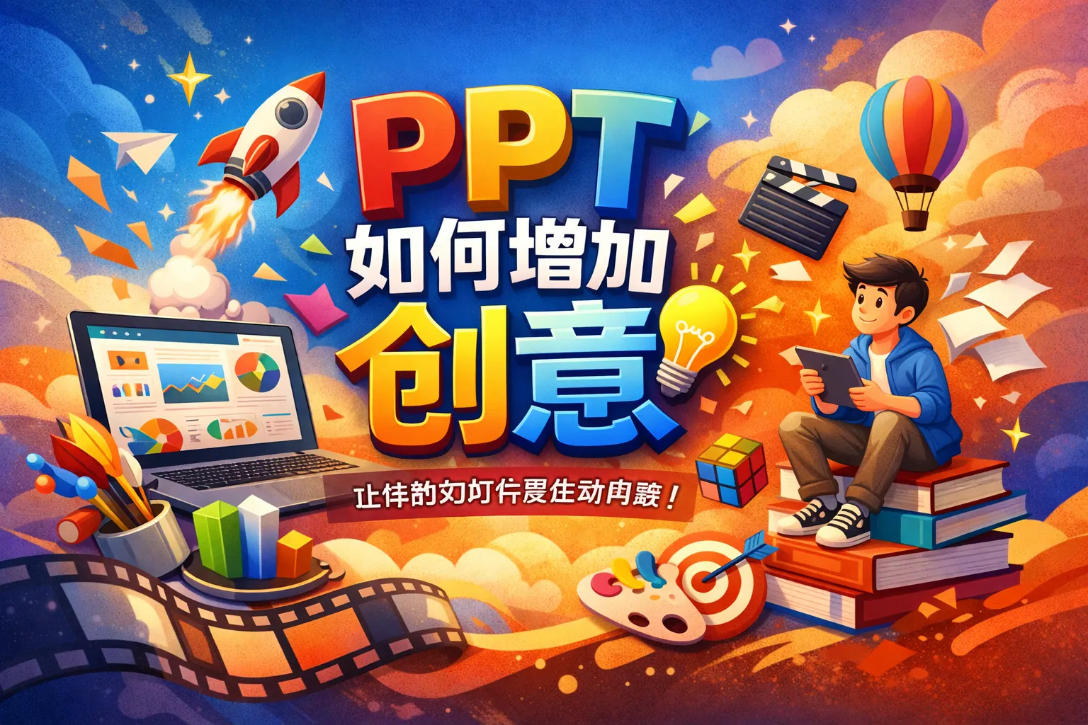 ppt如何增加创意