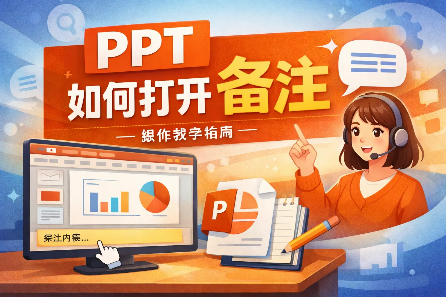 ppt 如何打开备注