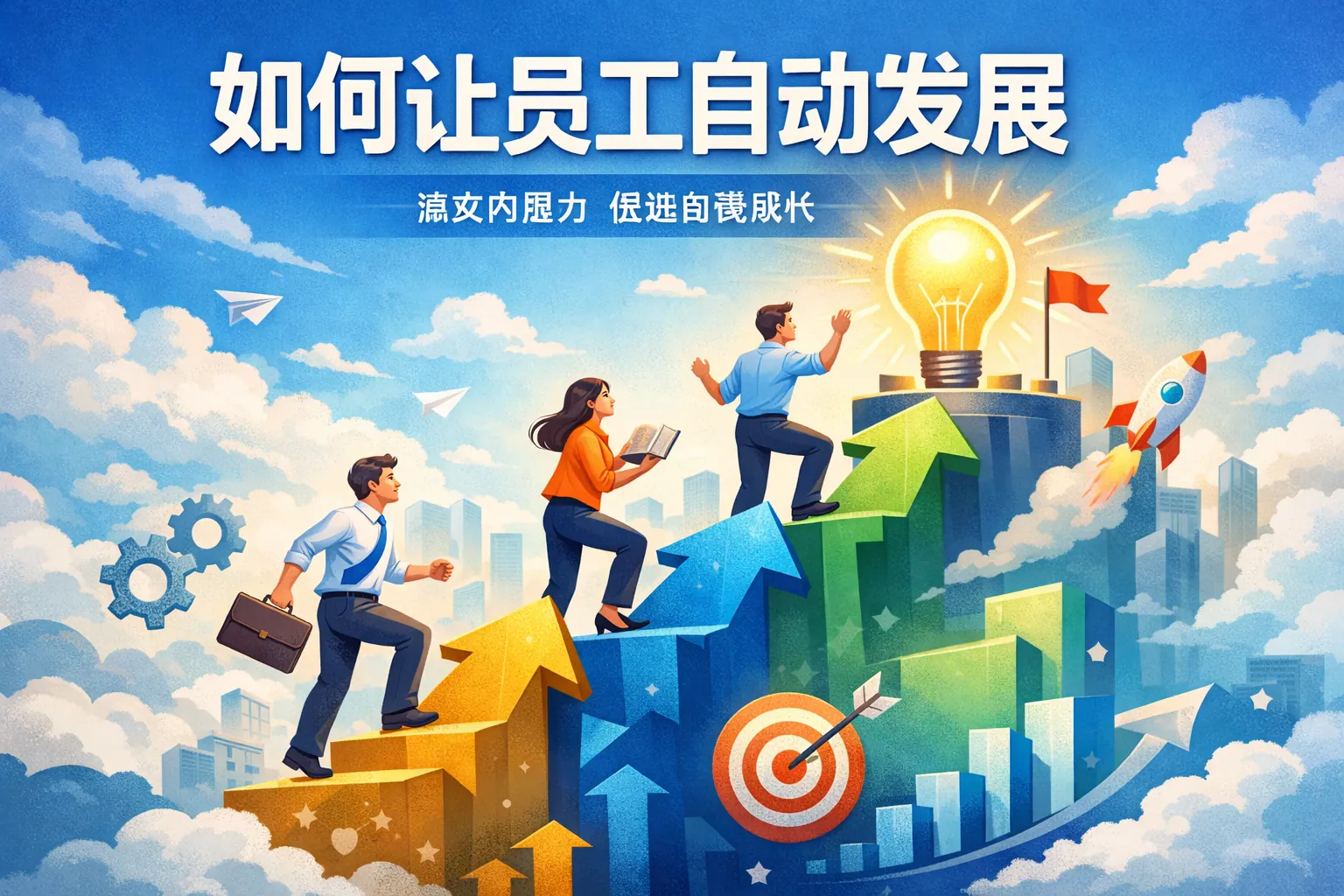 如何让员工自动发展
