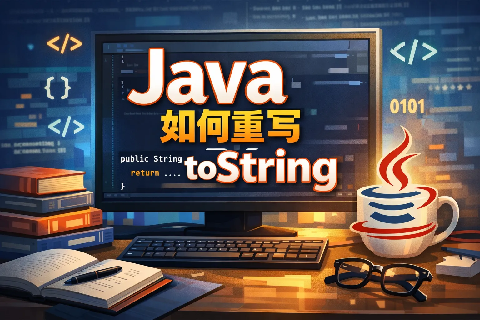 java如何重写tostring