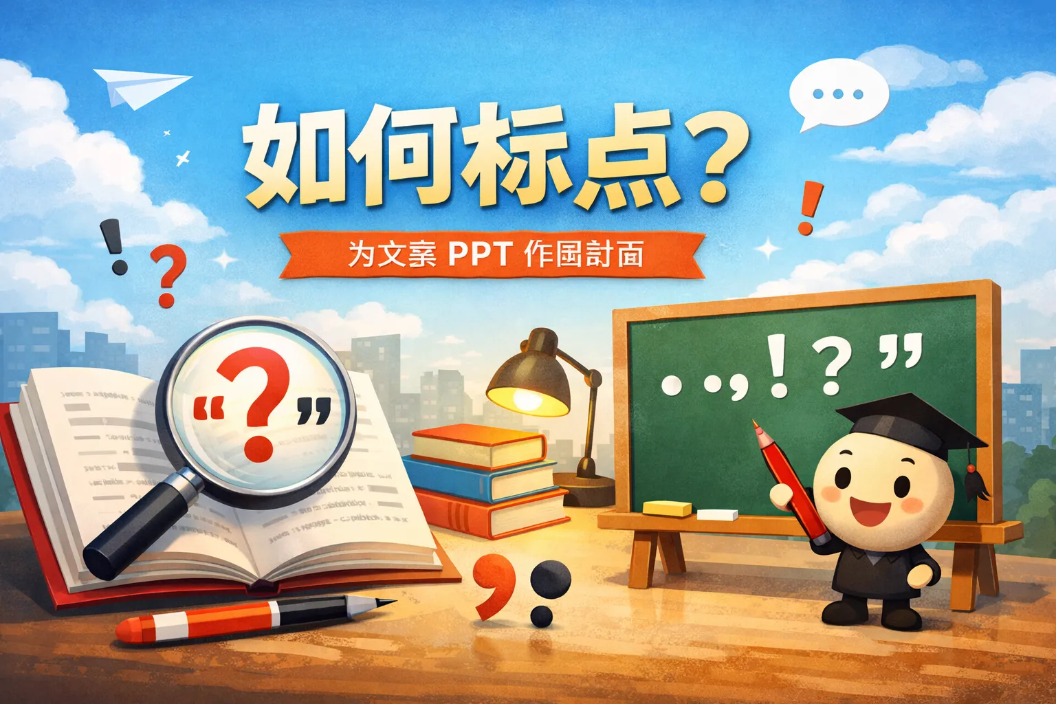 ppt作图如何标点