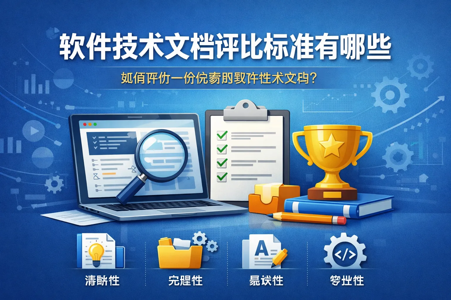软件技术文档评比标准有哪些