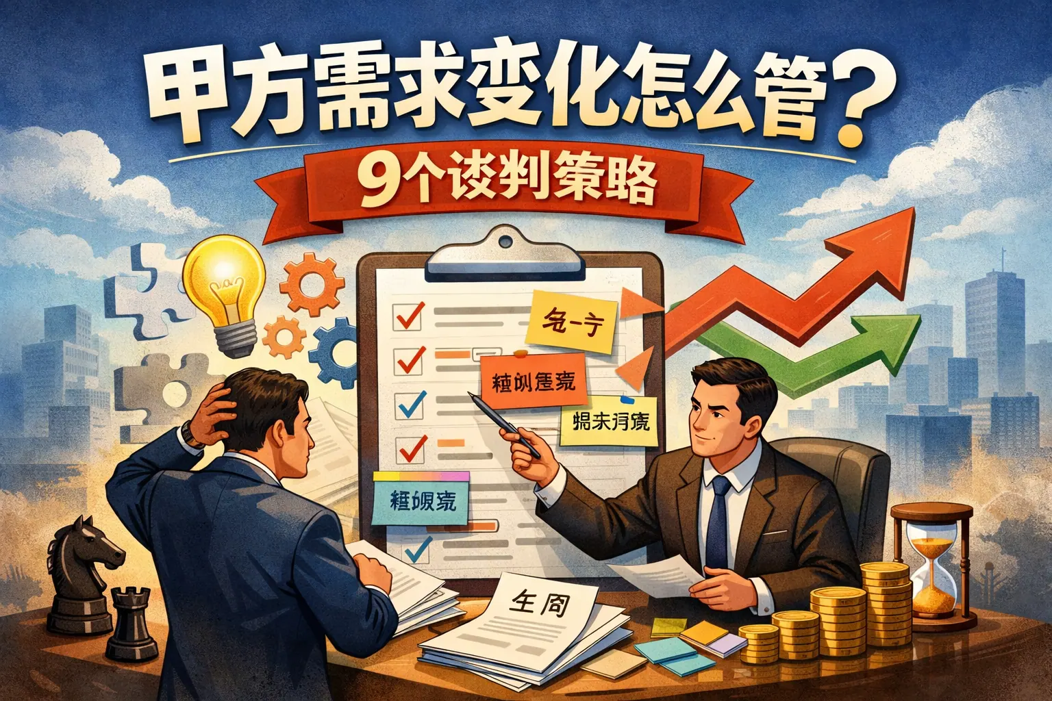 甲方需求变化怎么管?9个谈判策略