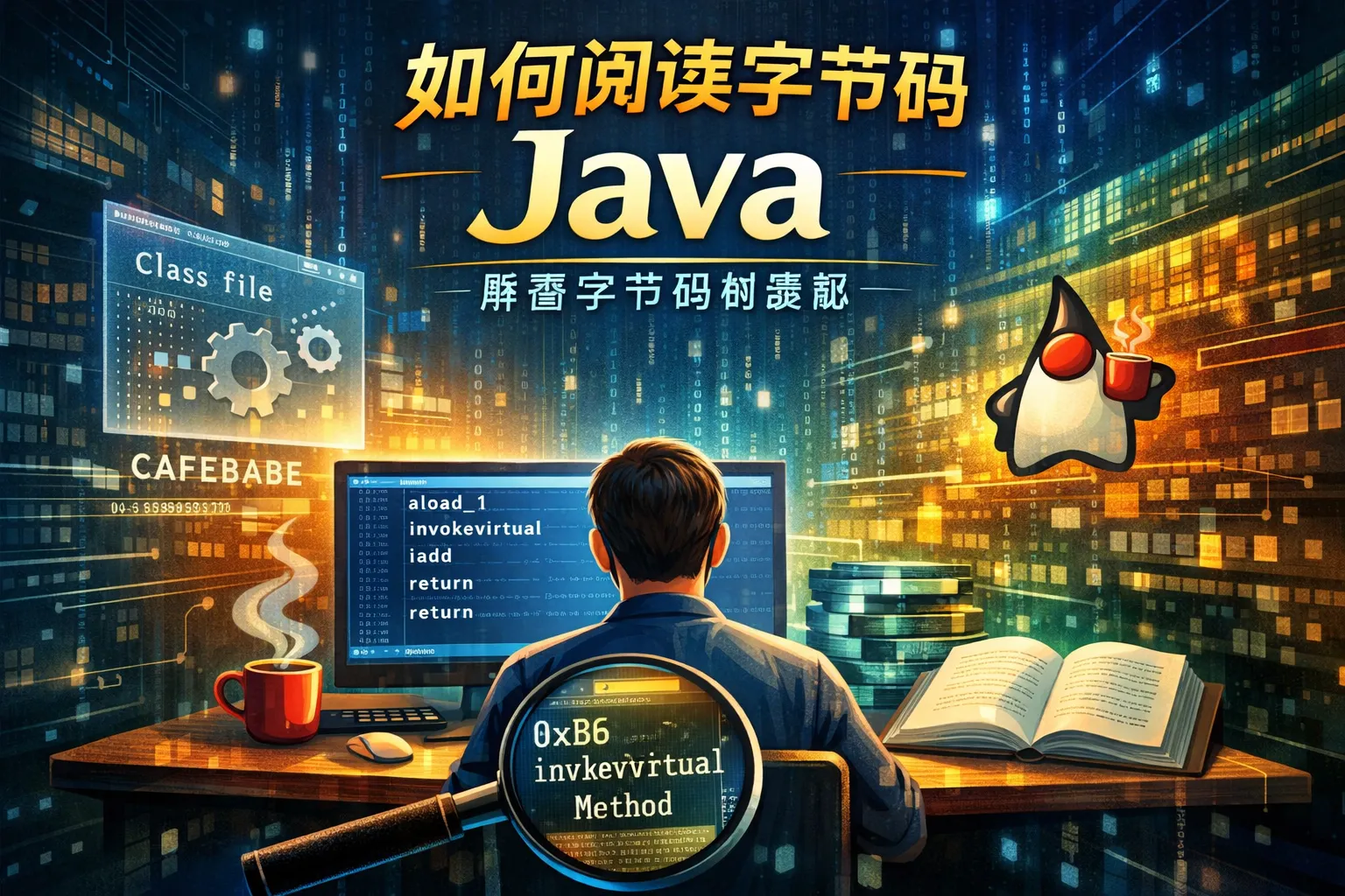 如何阅读字节码java