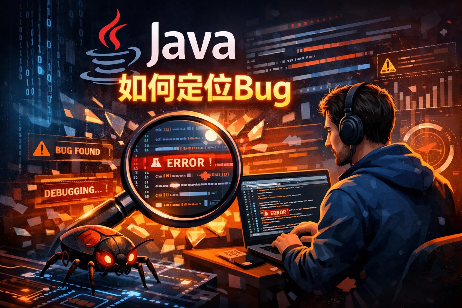 java如何定位bug