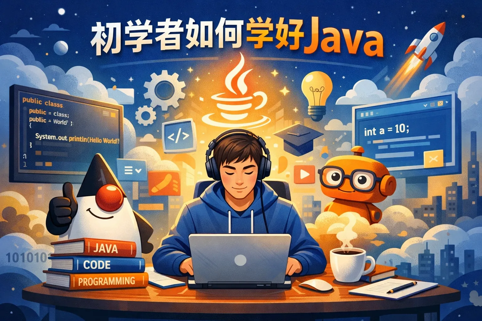 初学者如何学好java