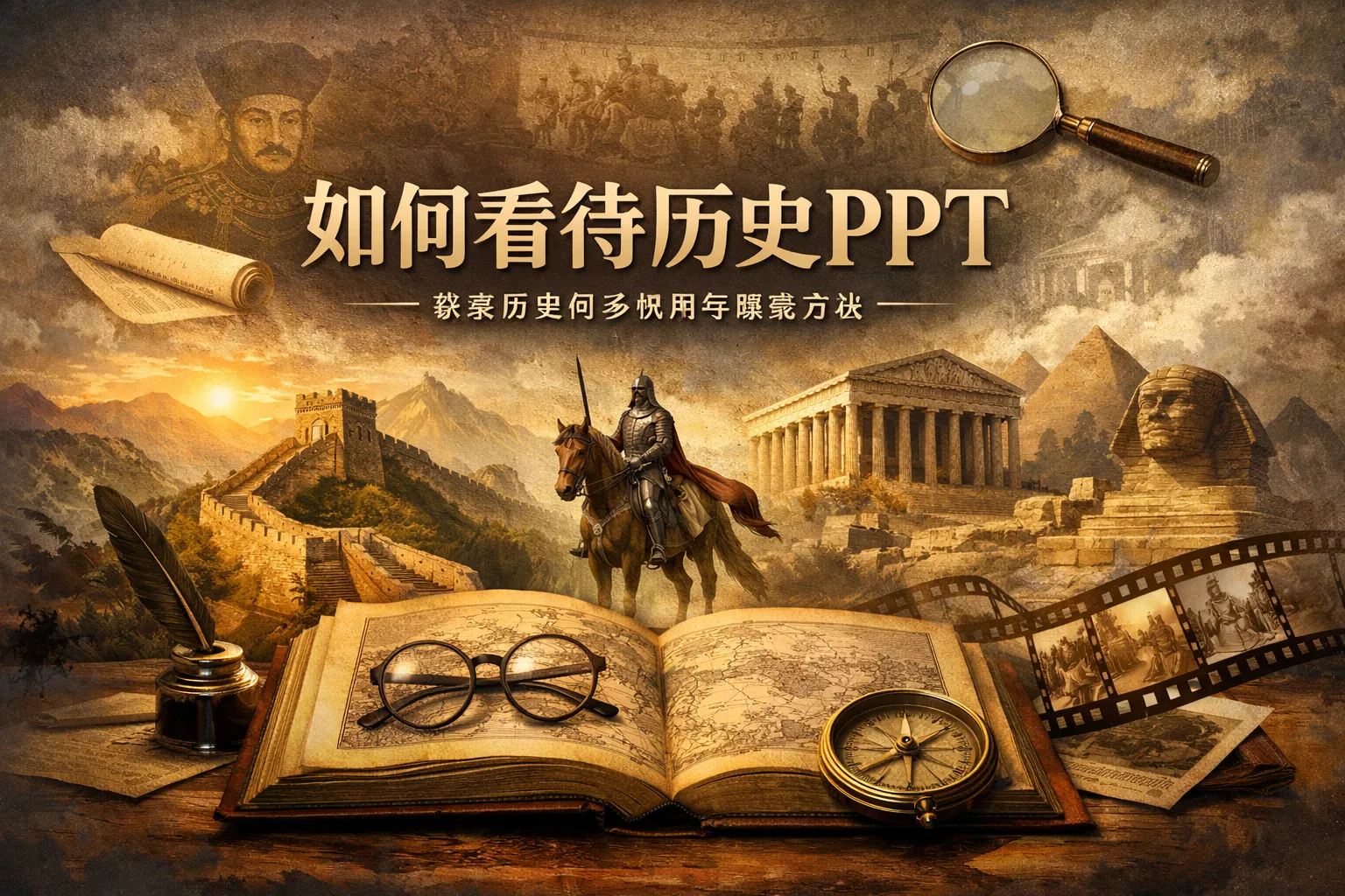 如何看待历史ppt