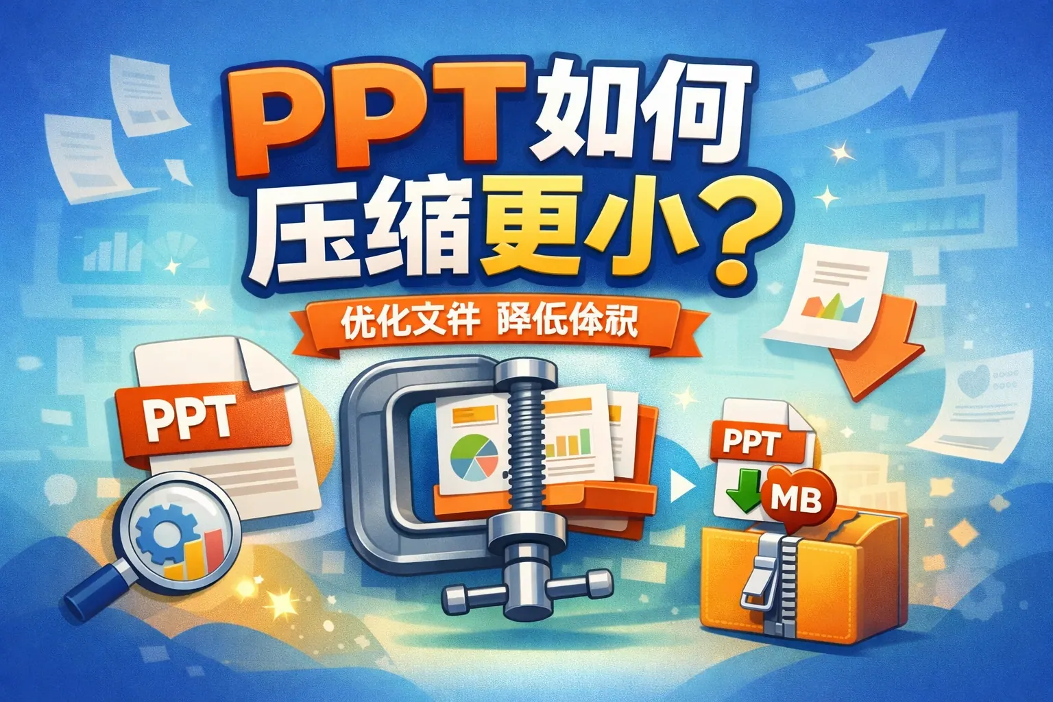 ppt如何压缩更小