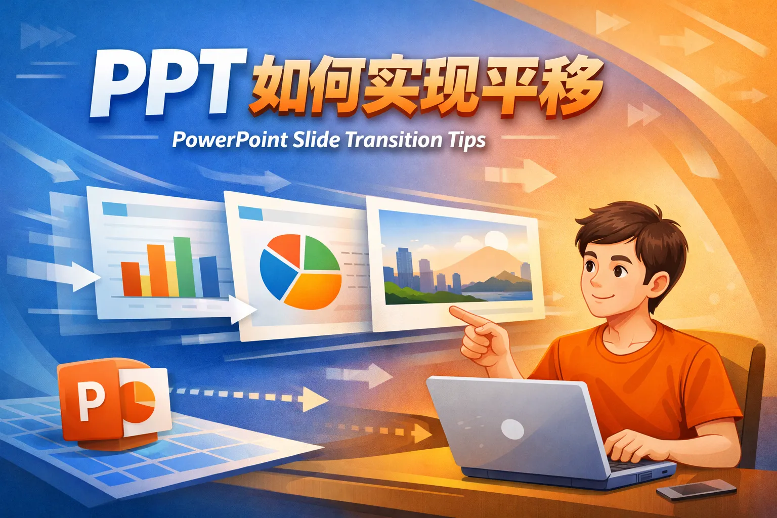 ppt如何实现平移