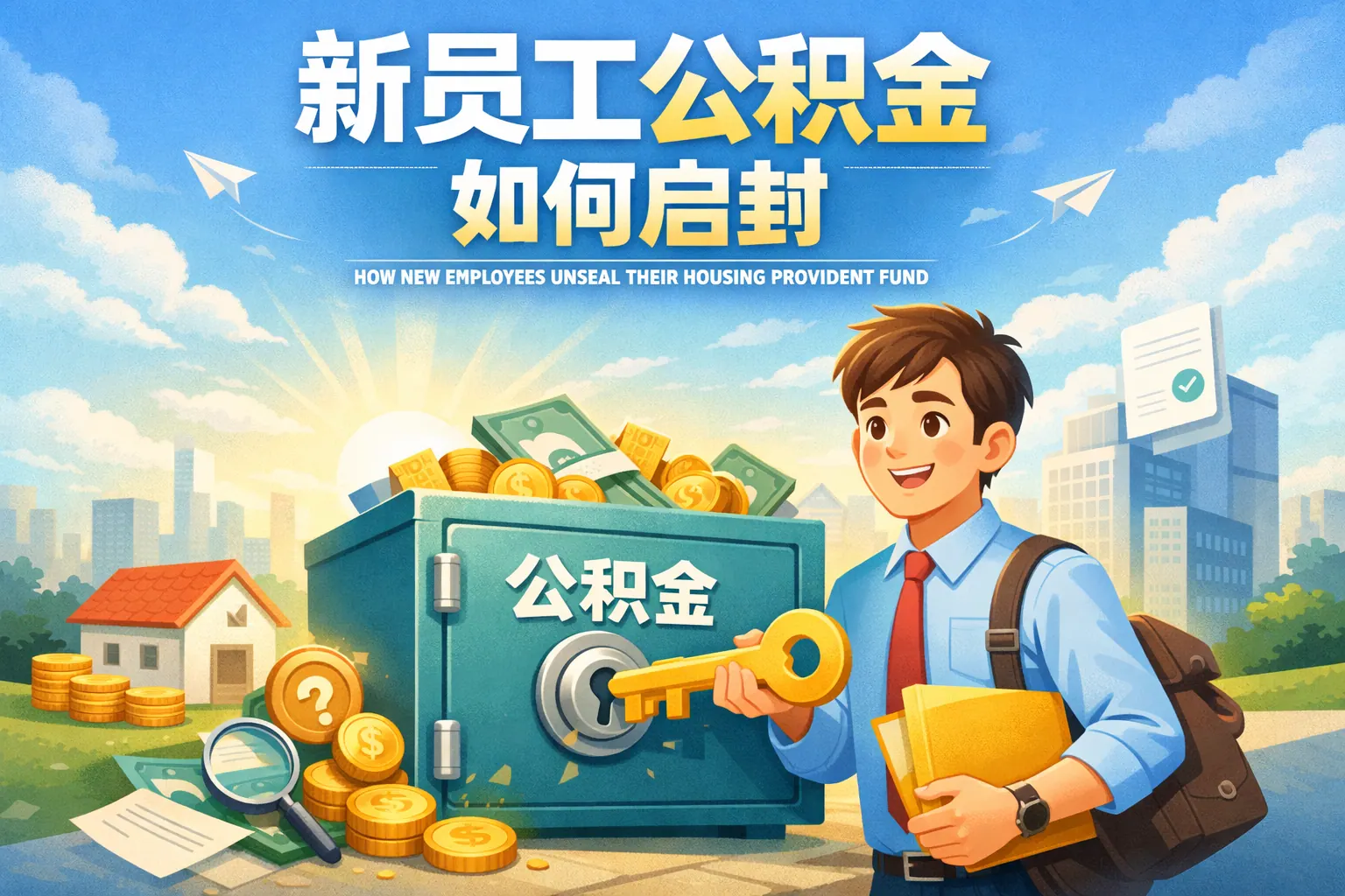 新员工公积金如何启封