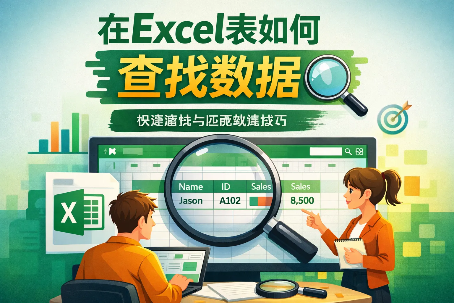 在excel表如何 查找数据