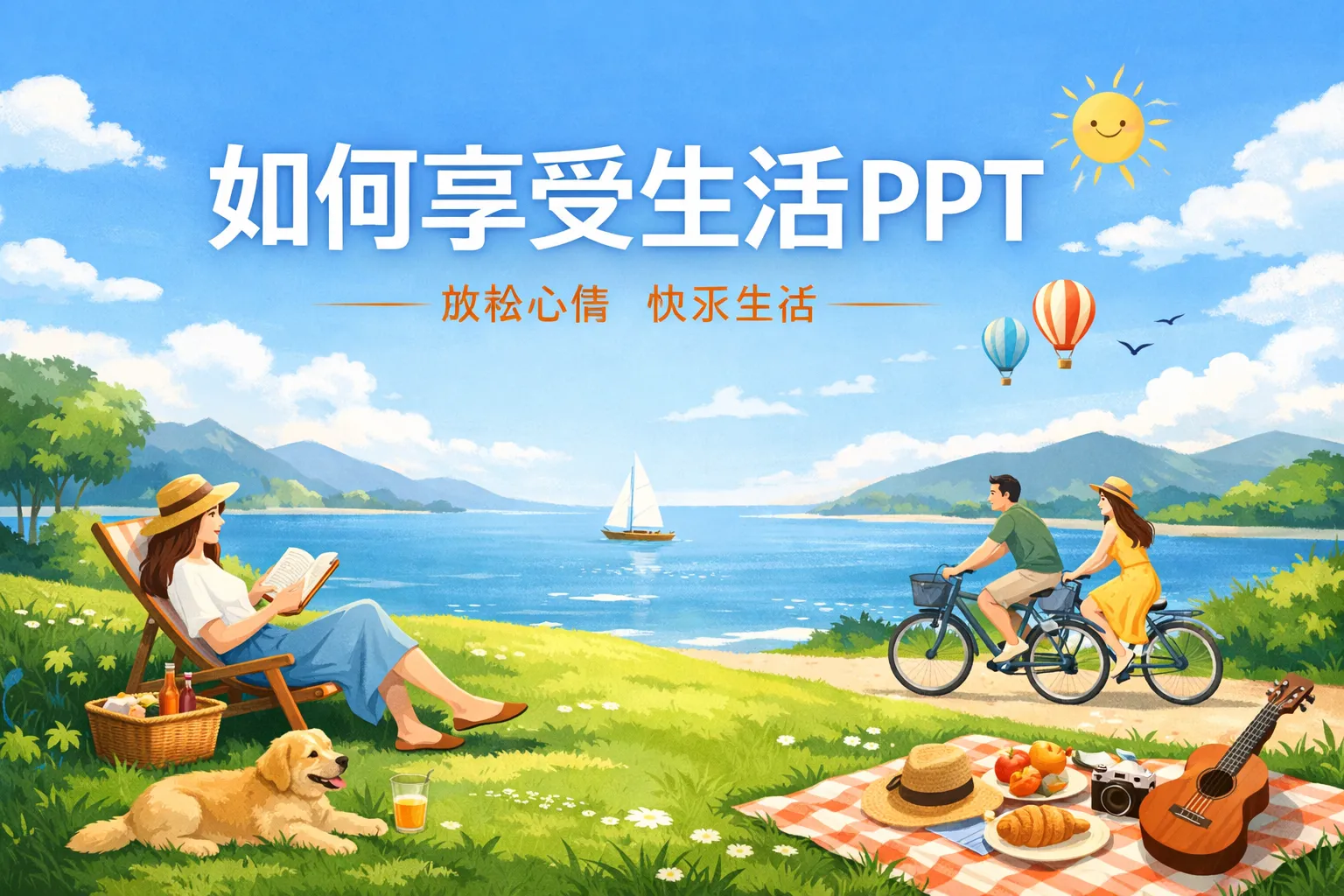 如何享受生活ppt