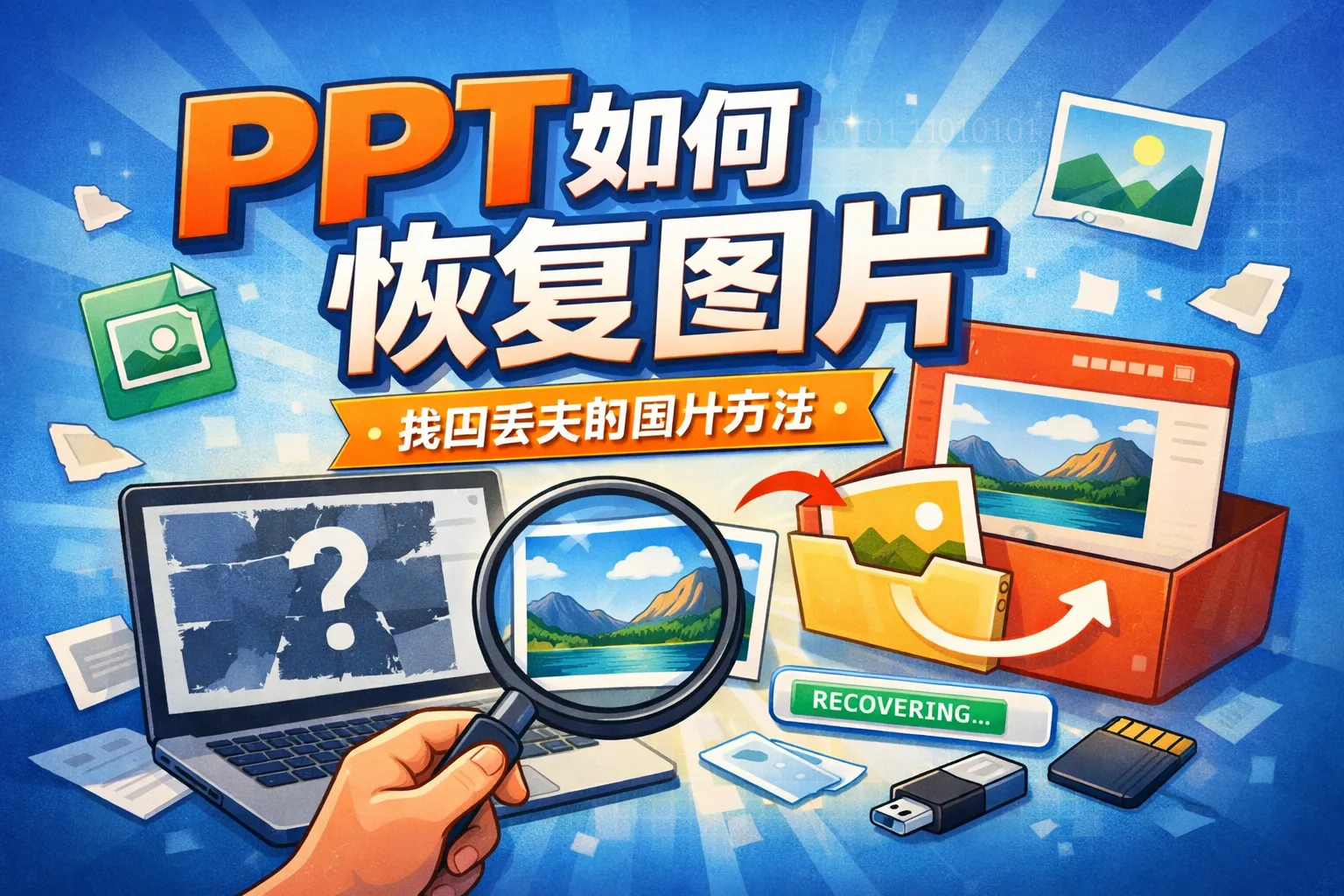 ppt如何恢复图片