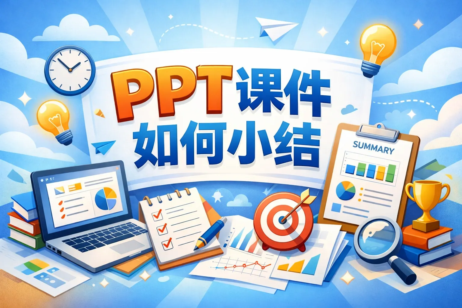ppt课件如何小结