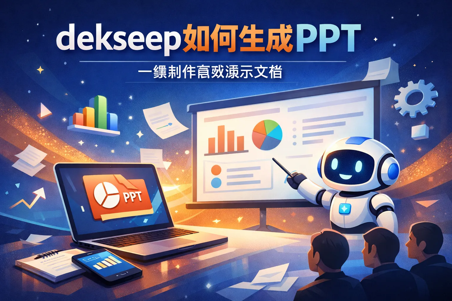 dekseep如何生成ppt