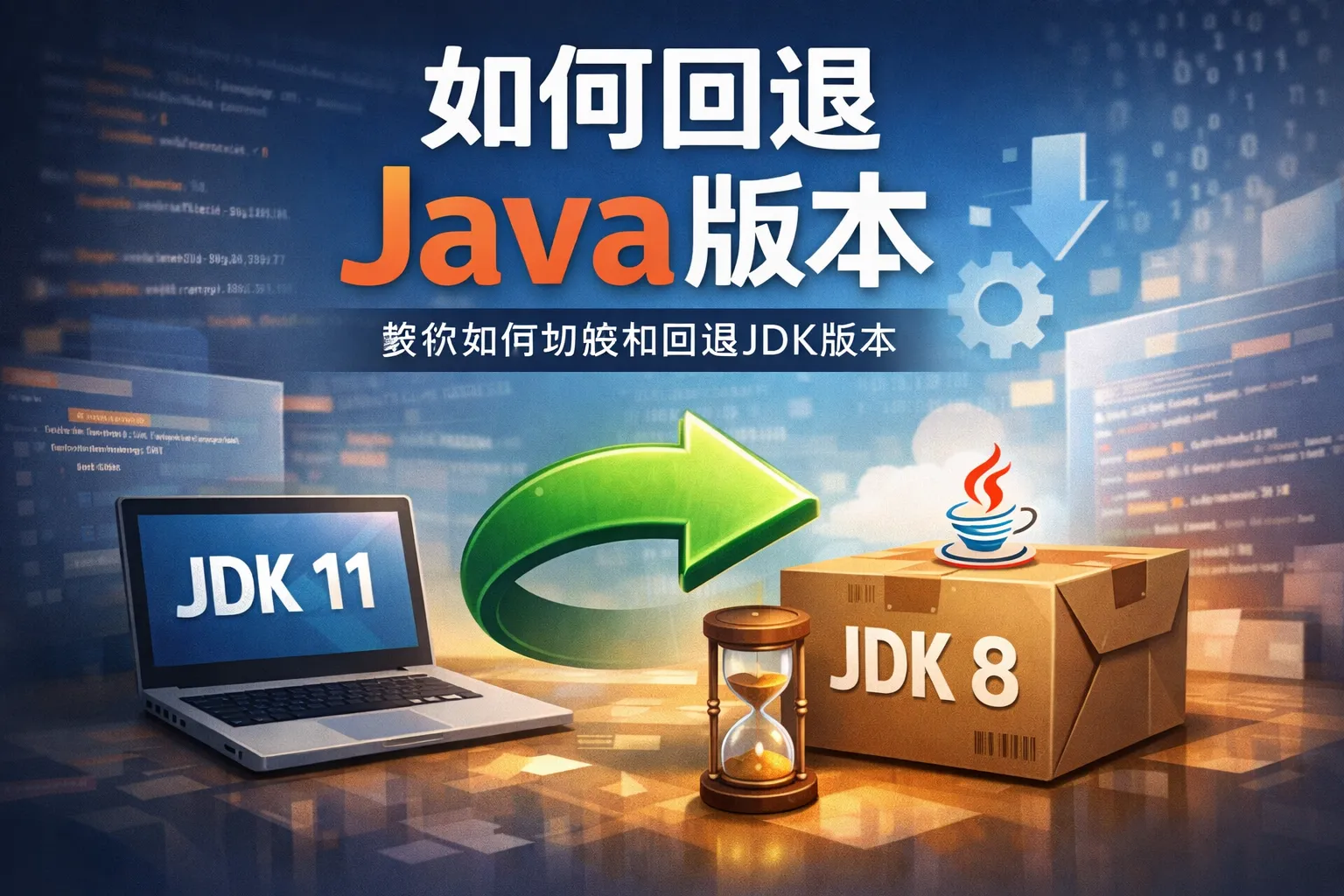 如何回退java版本