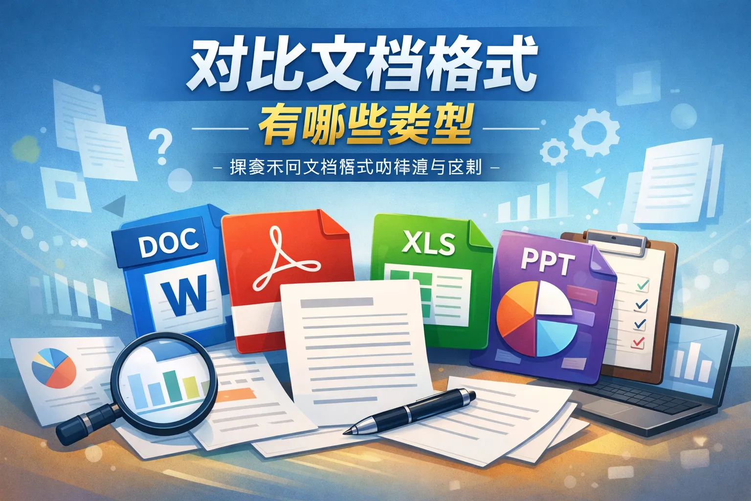 对比文档格式有哪些类型