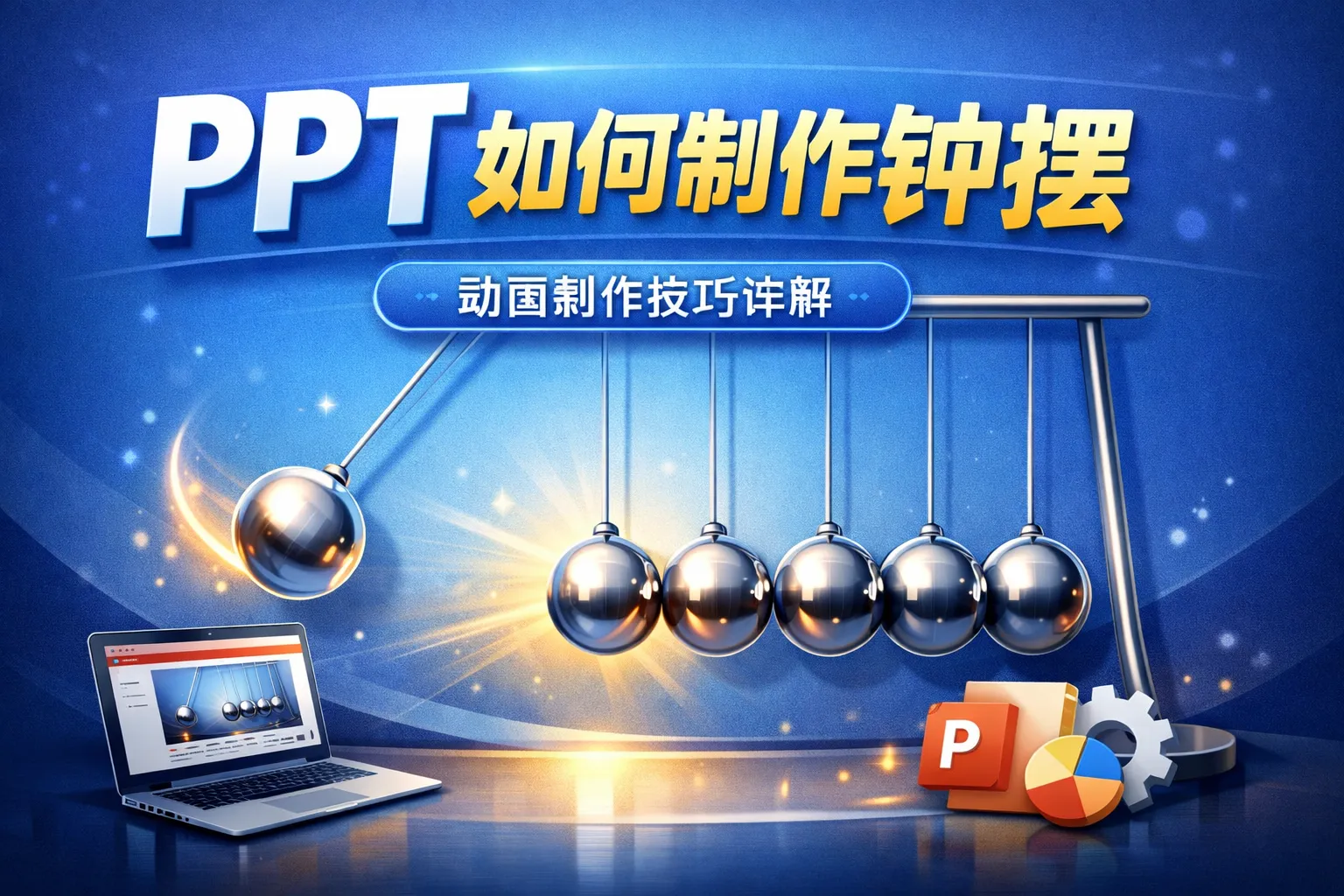 ppt如何制作钟摆