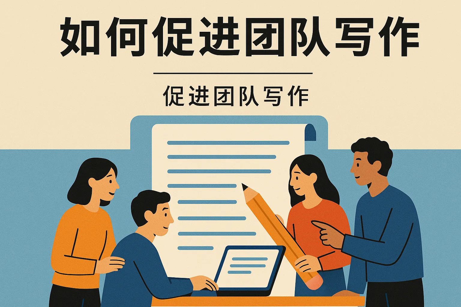 如何促进团队写作