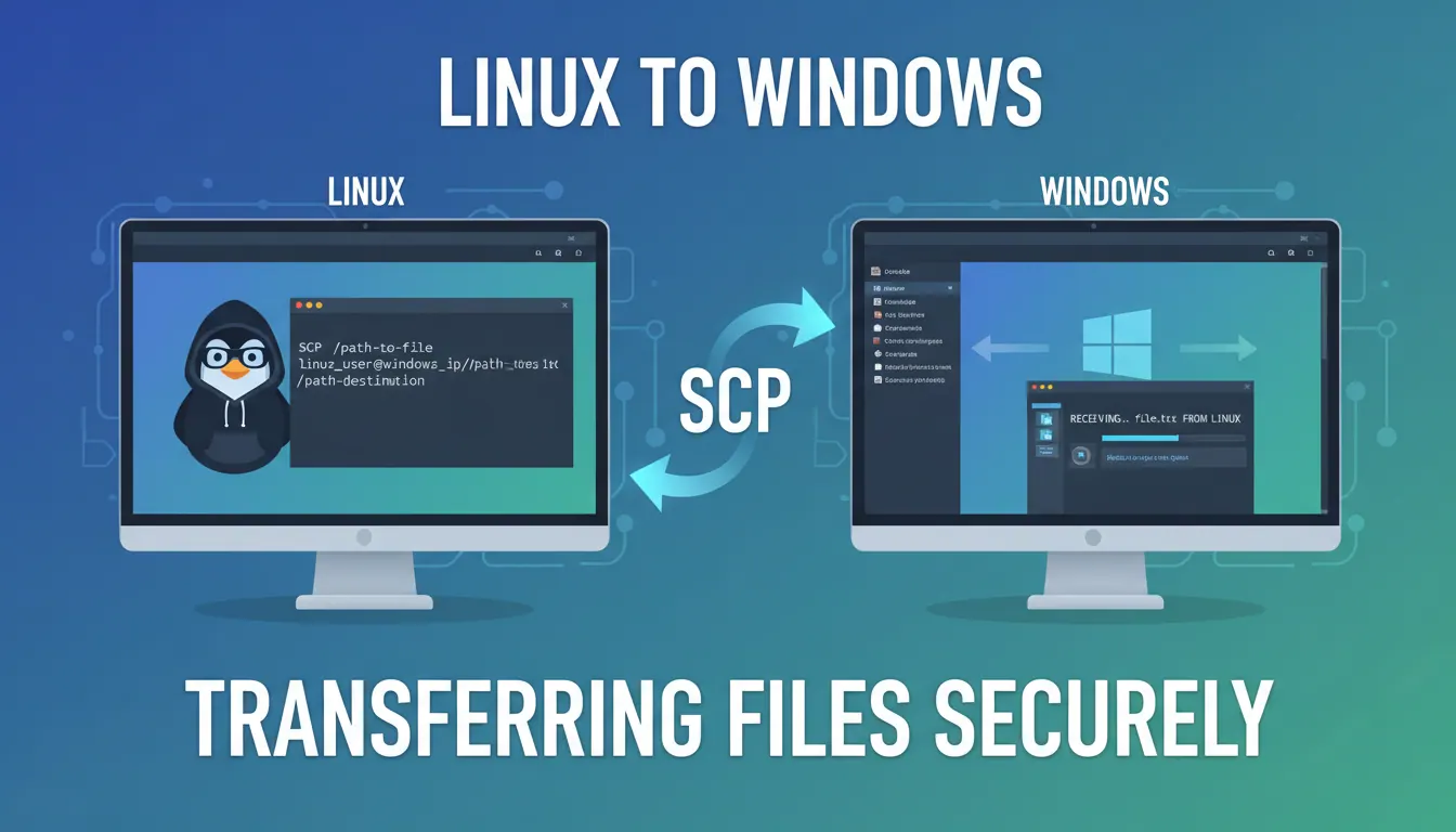 Windows Scp Client linux到windows如何scp