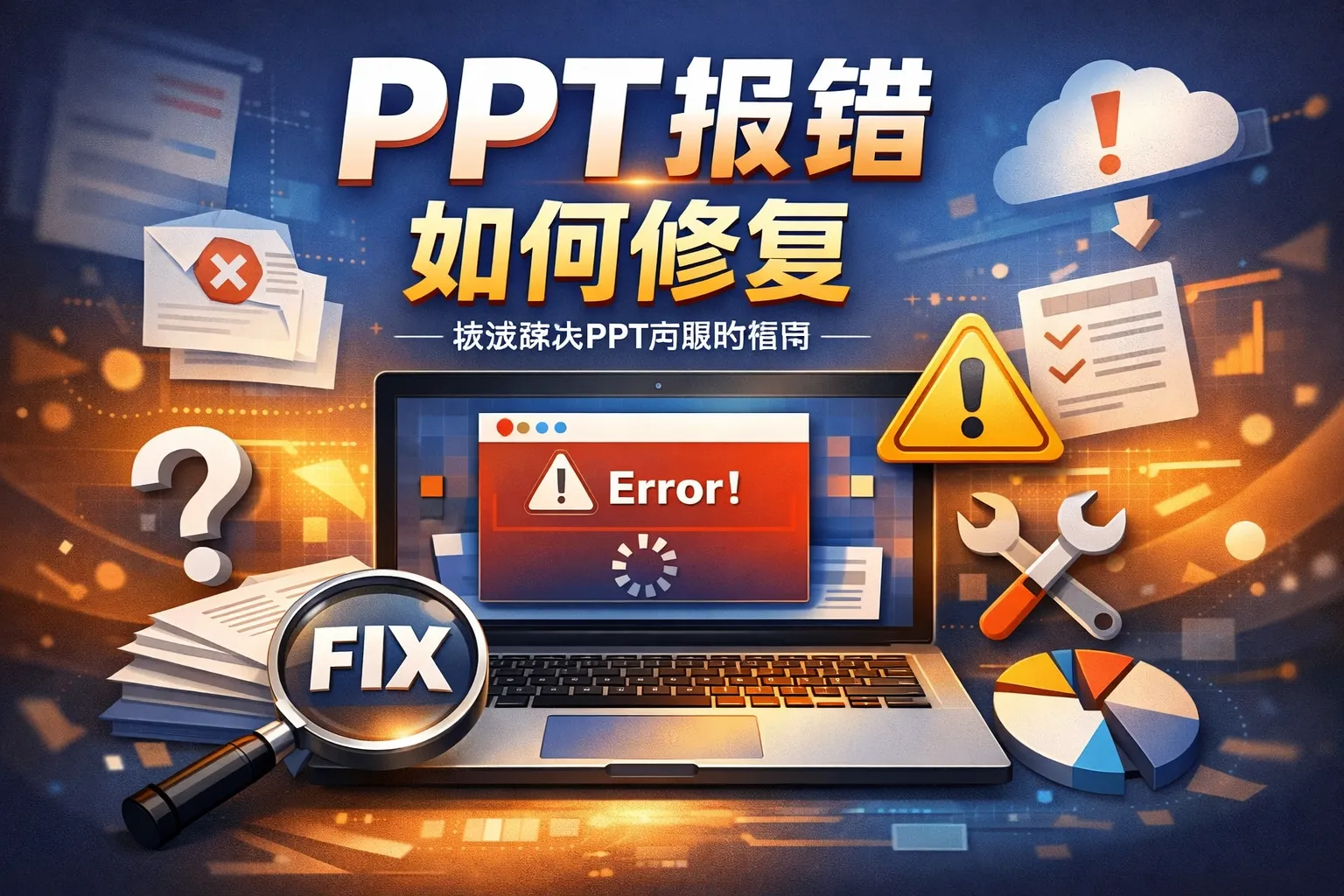 ppt报错 如何修复