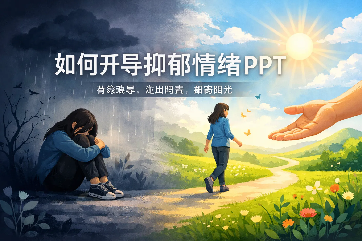 如何开导抑郁情绪PPT