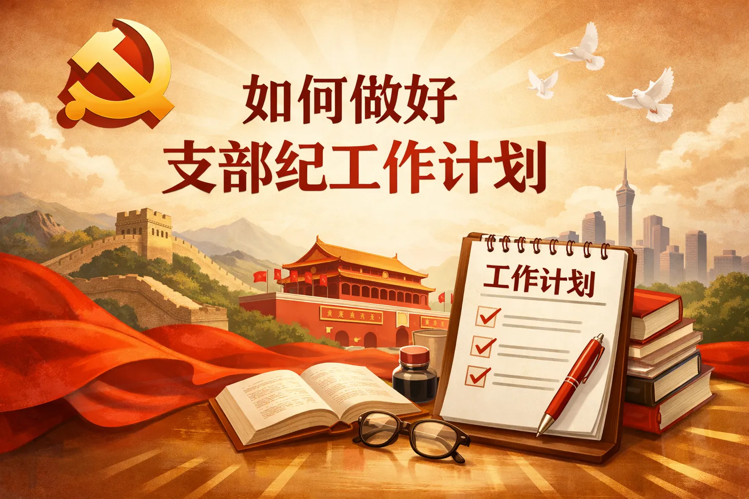 如何做好支部纪工作计划