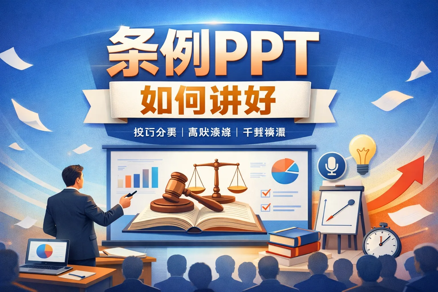 条例ppt如何讲好
