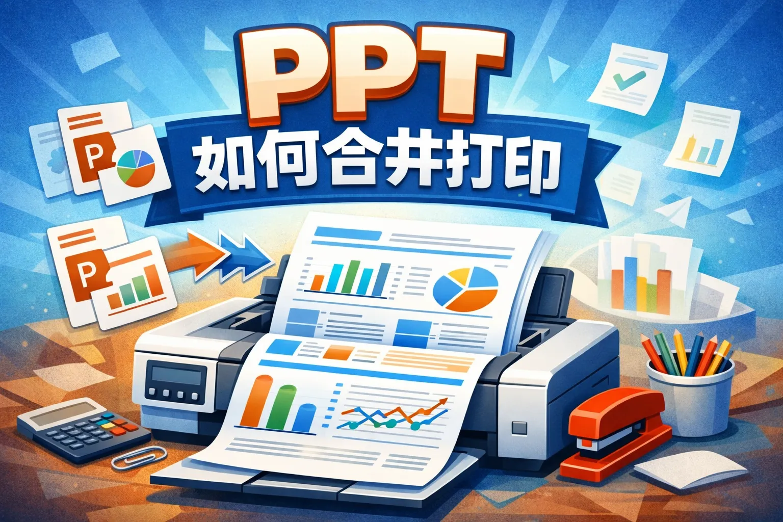 ppt如何合并打印