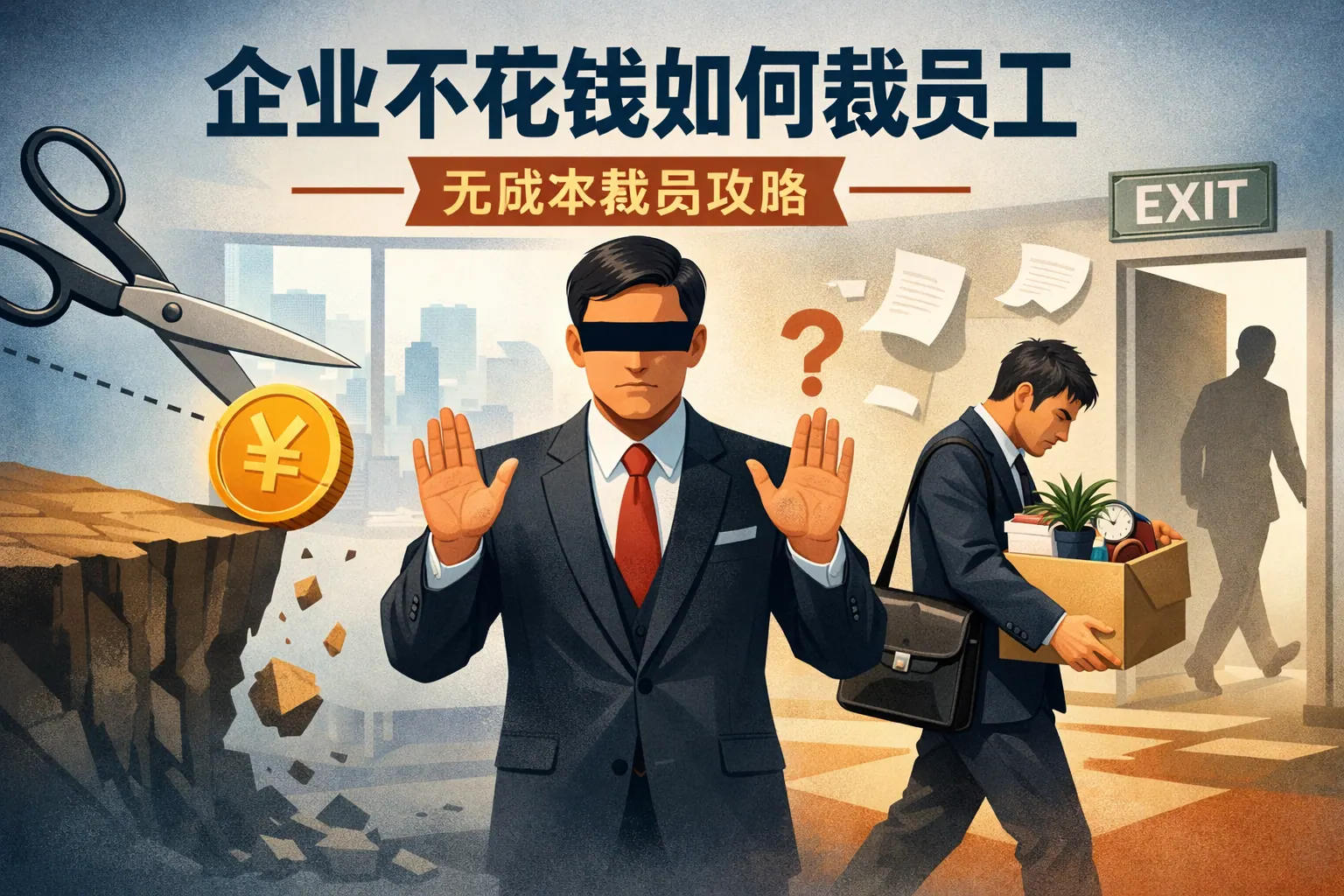 企业不花钱如何裁员工