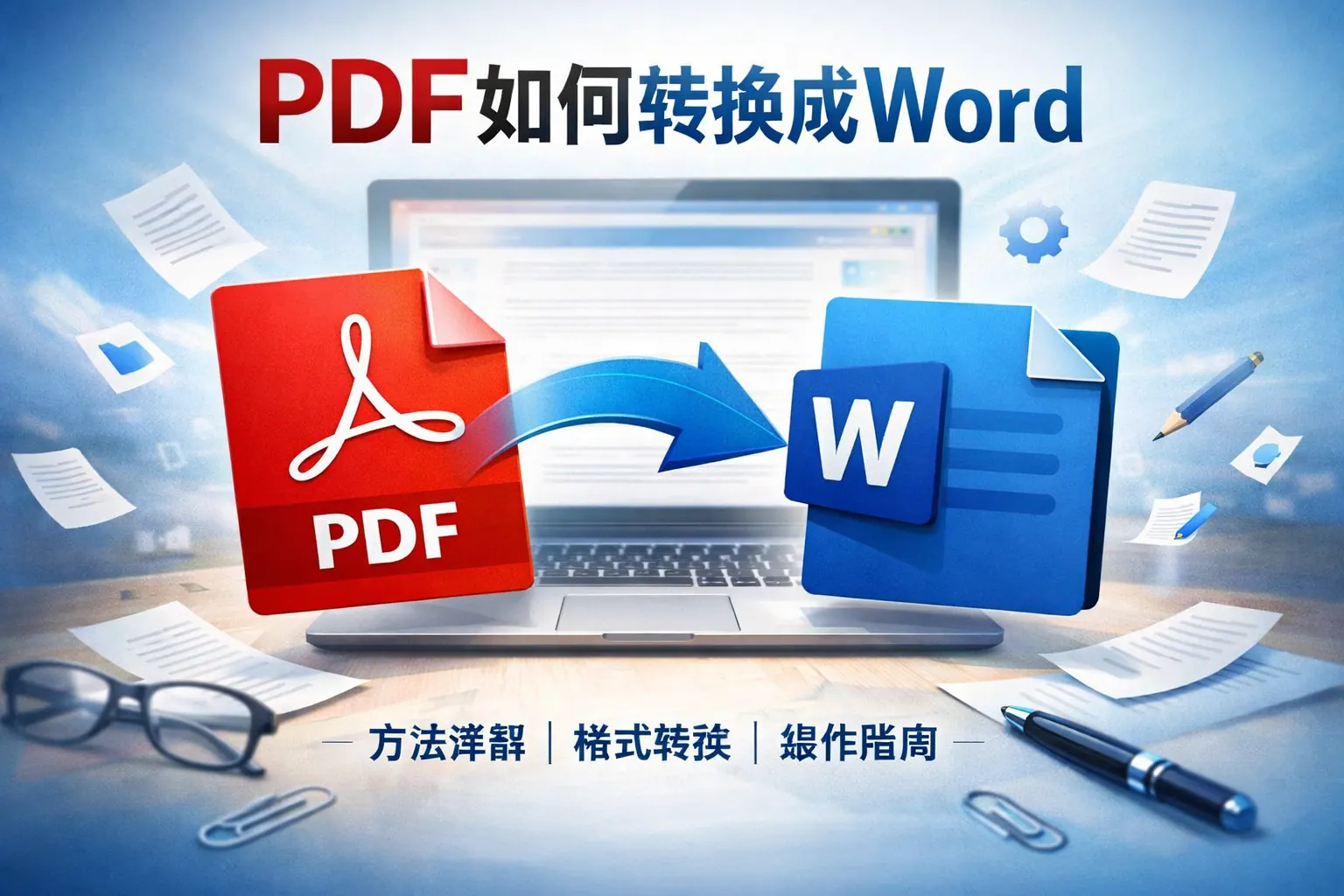pdf如何转换成word