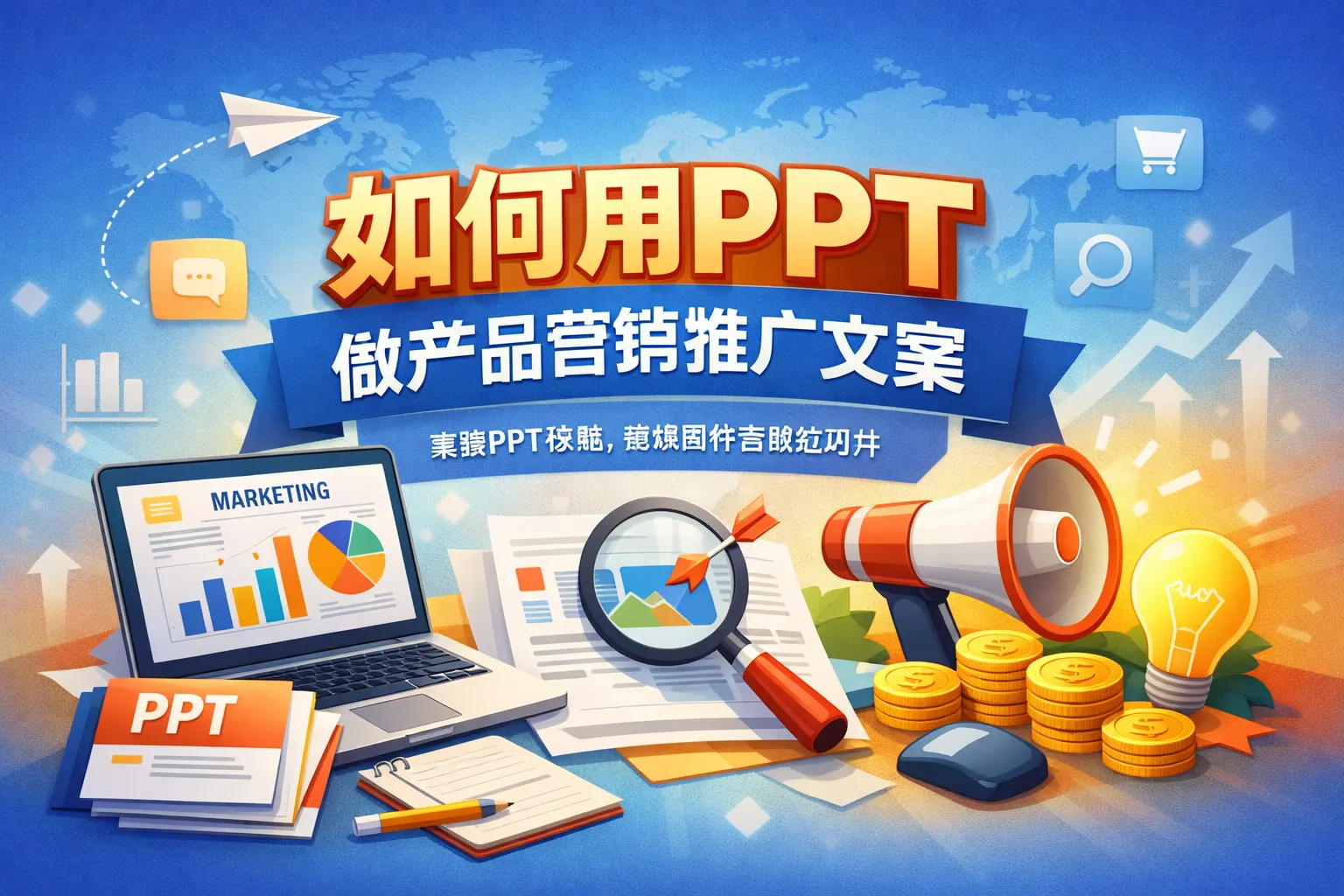 如何用ppt做产品营销推广文案