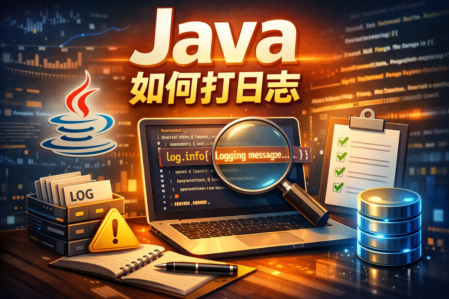 java 如何打日志