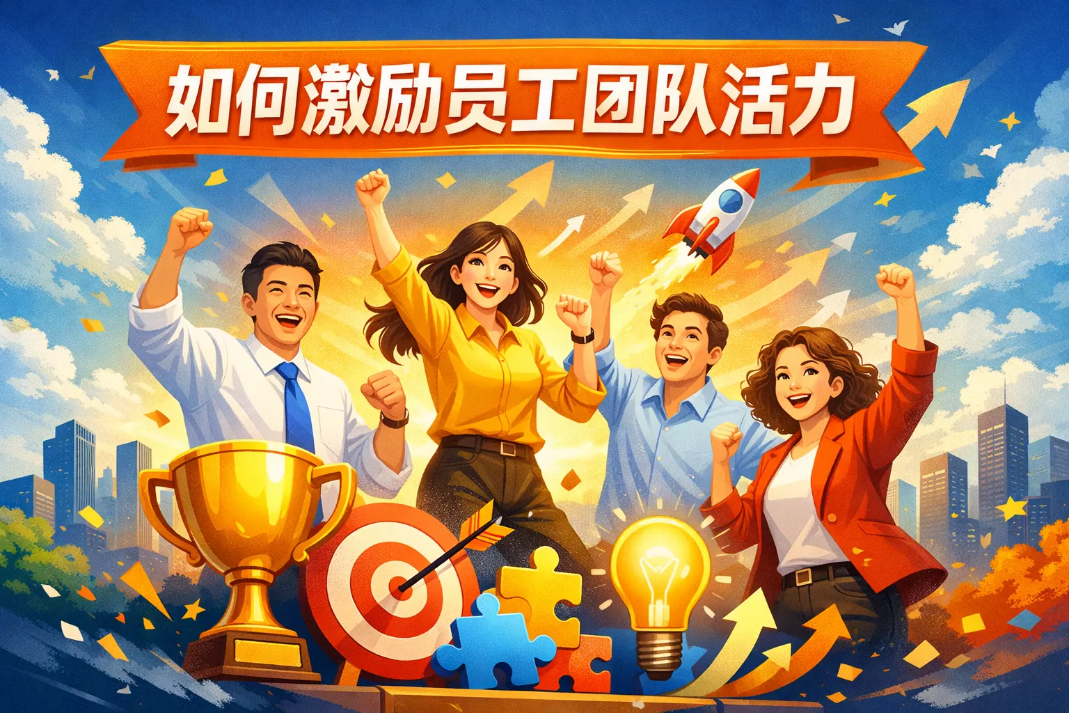 如何激励员工团队活力