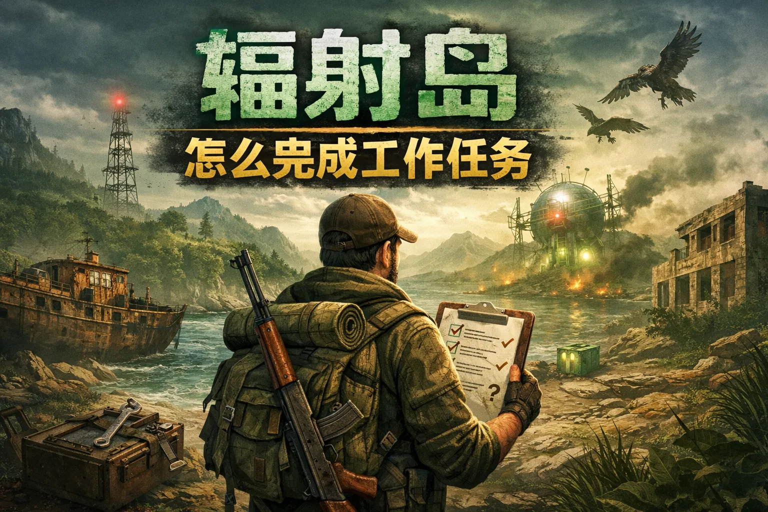 辐射岛怎么完成工作任务