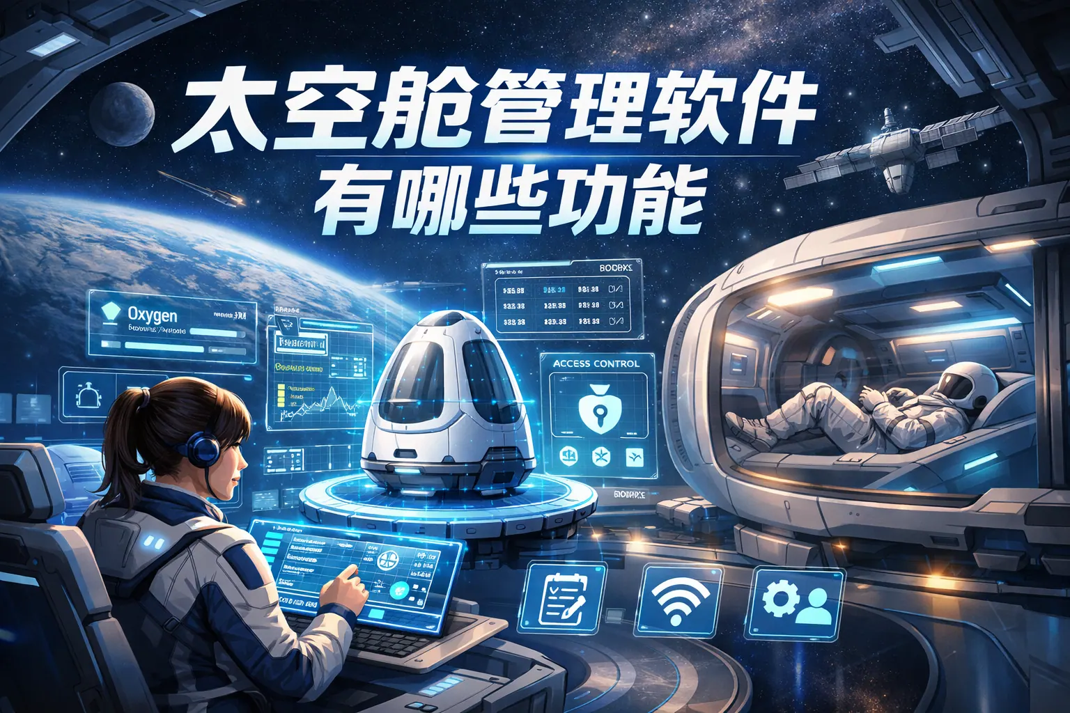 太空舱管理软件有哪些功能