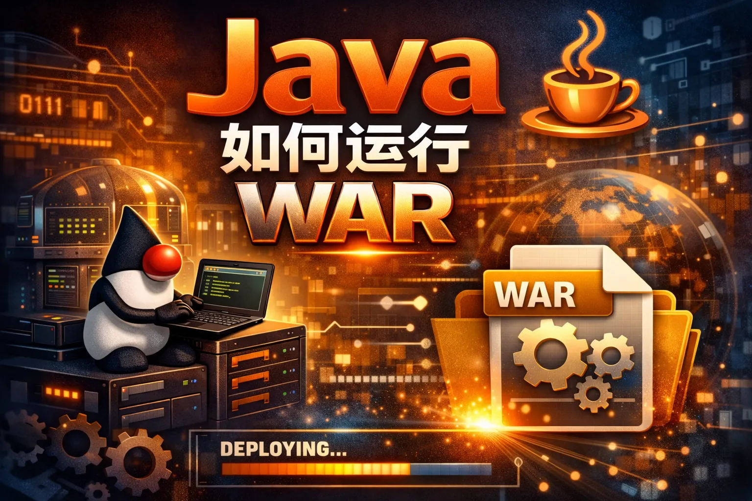 Java如何运行war