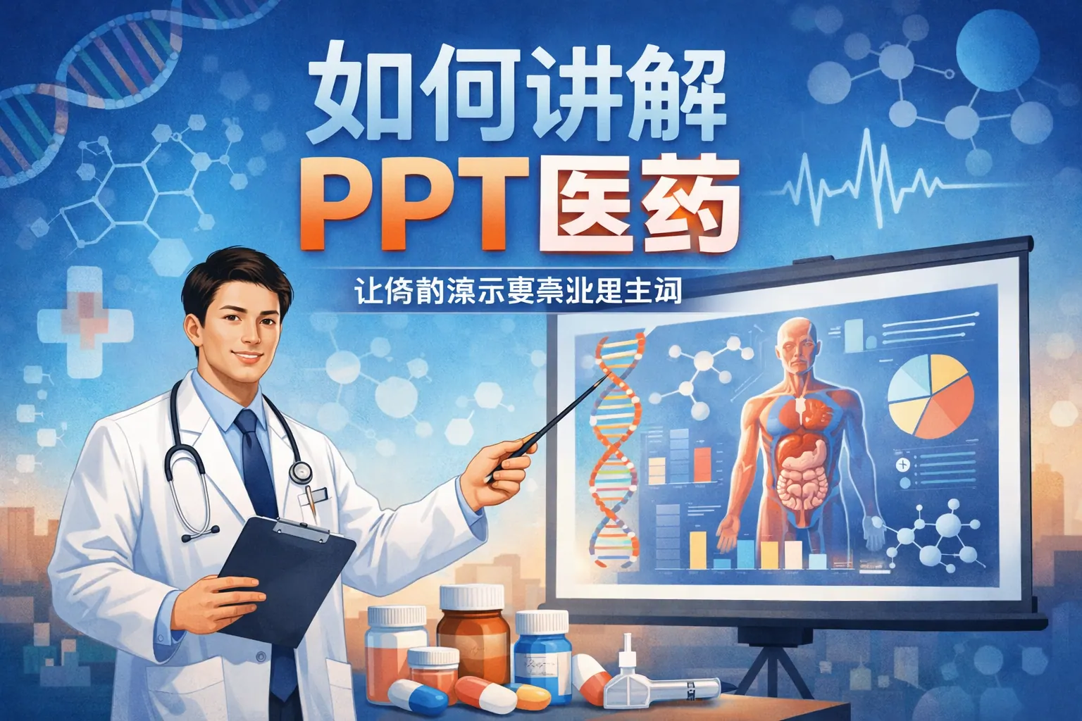 如何讲解ppt医药