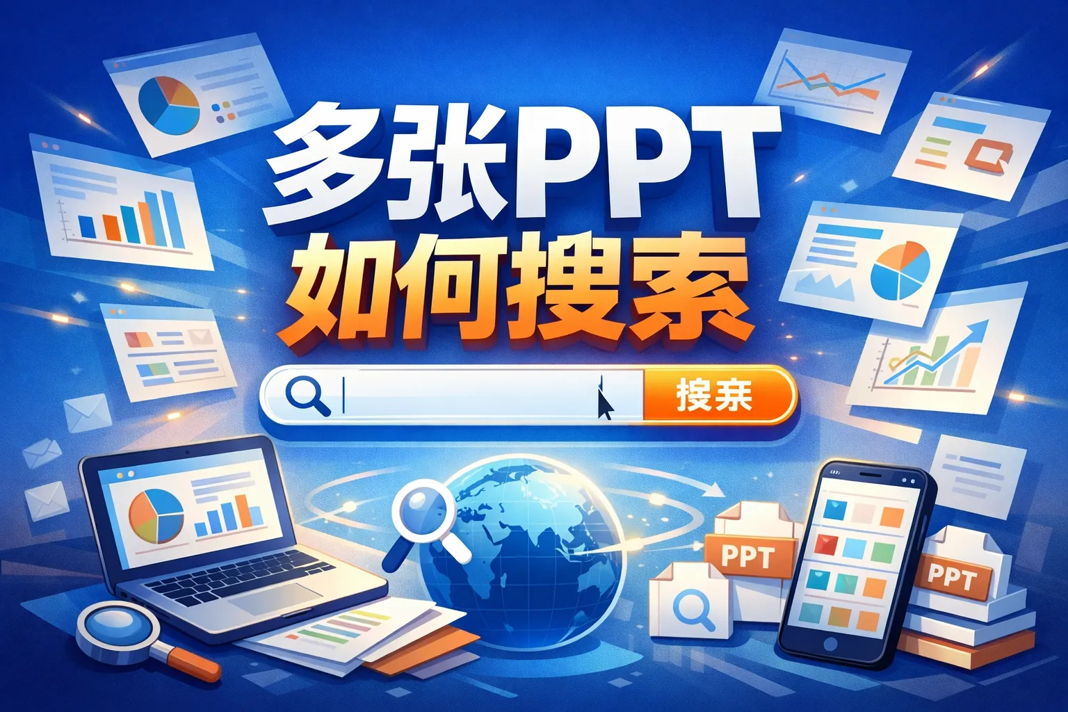 多张ppt如何搜索