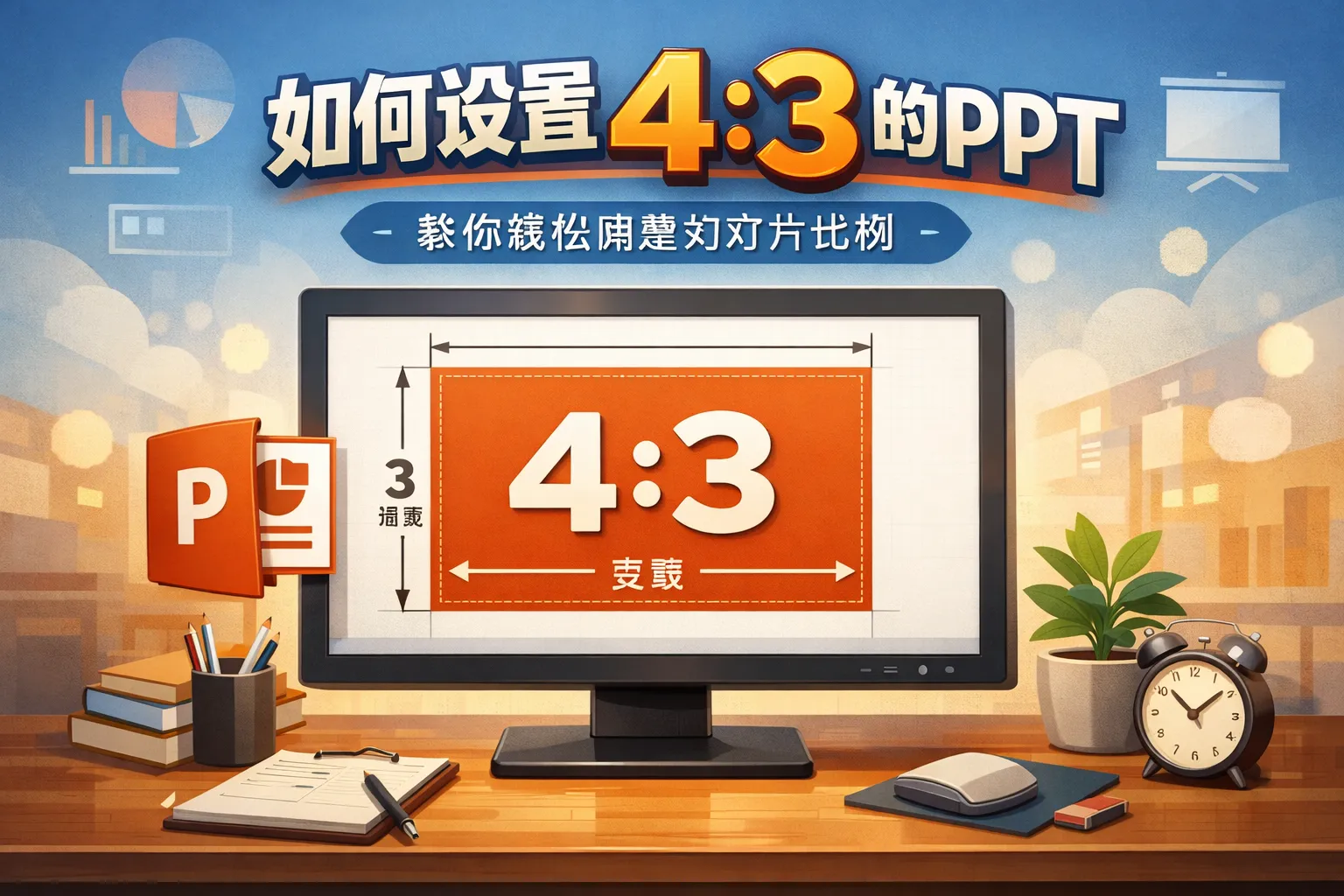 如何设置4 3的ppt