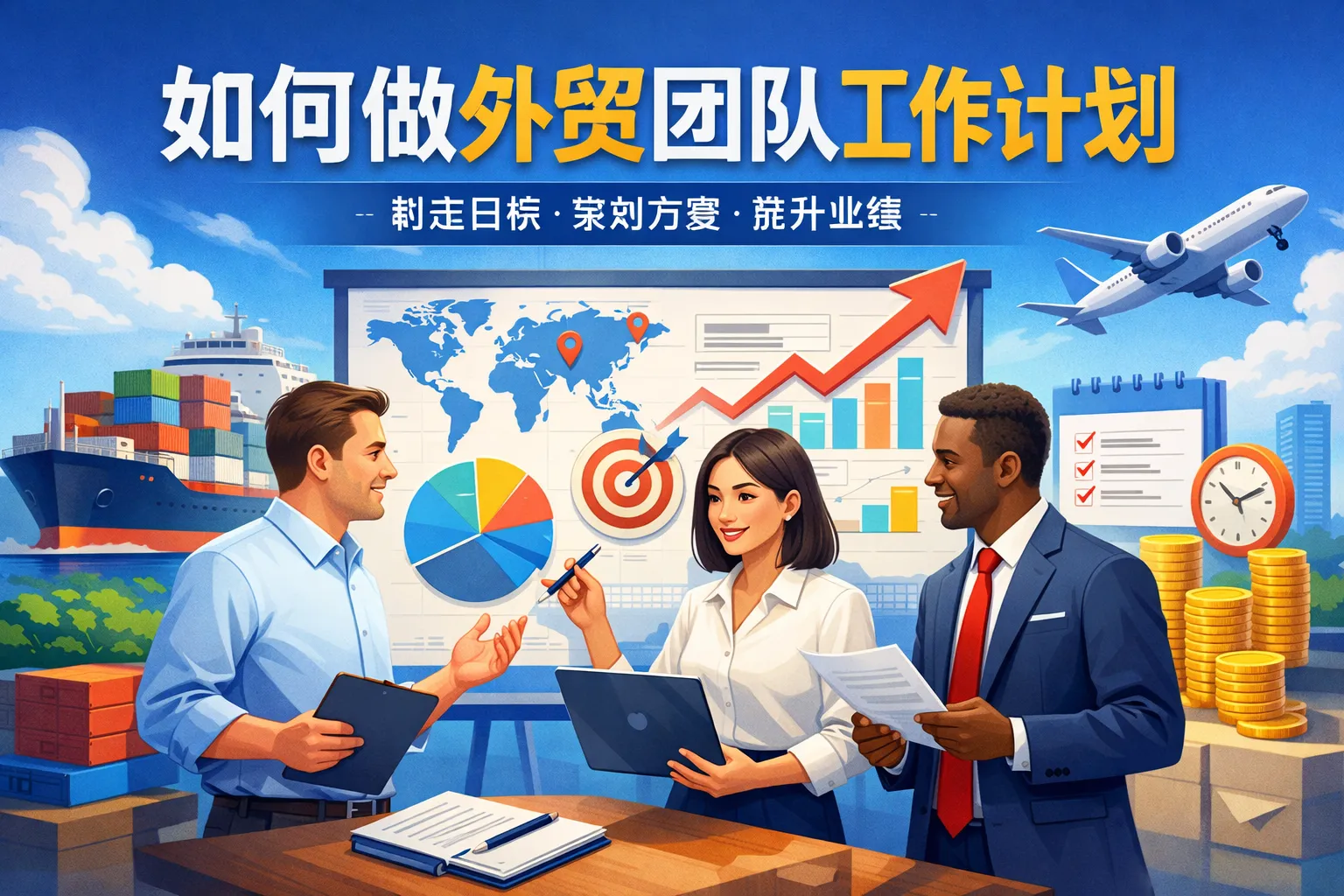如何做外贸团队工作计划
