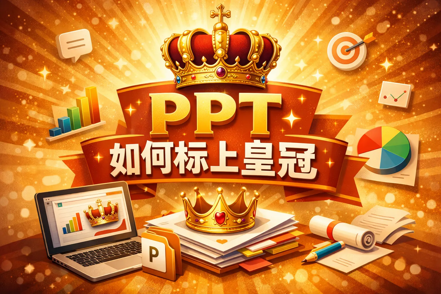 ppt如何标上皇冠