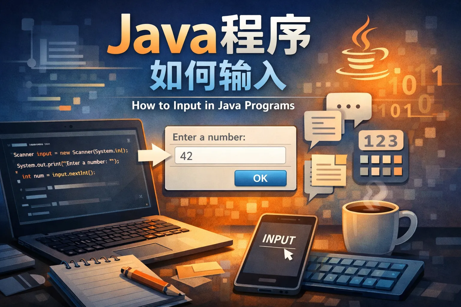 java程序如何输入