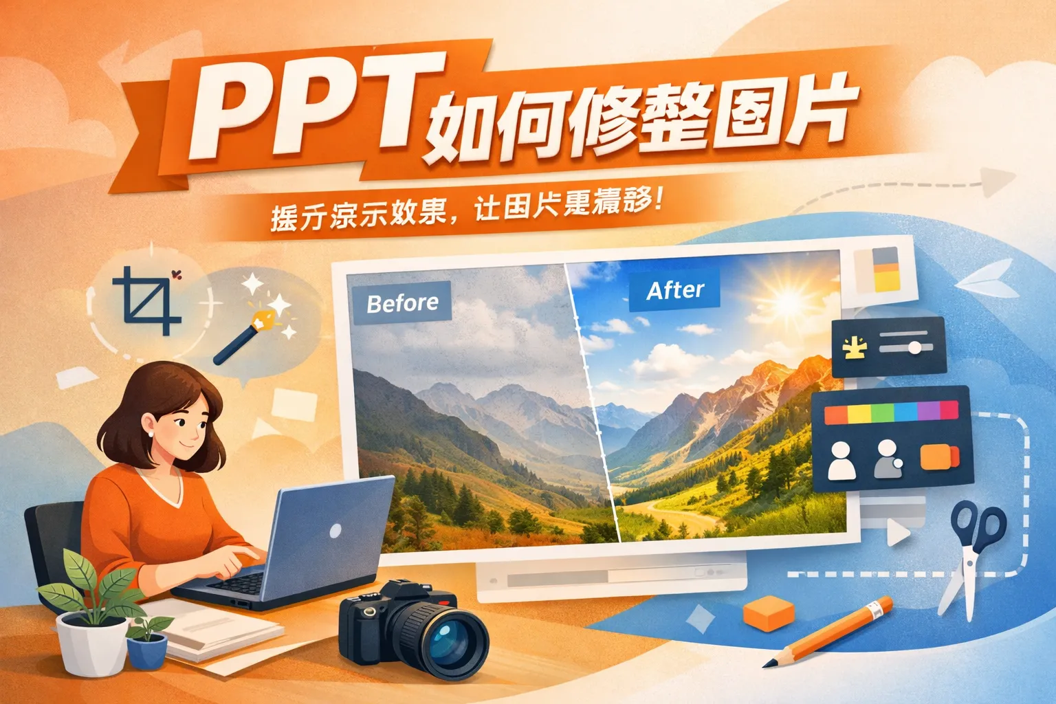ppt如何修整图片