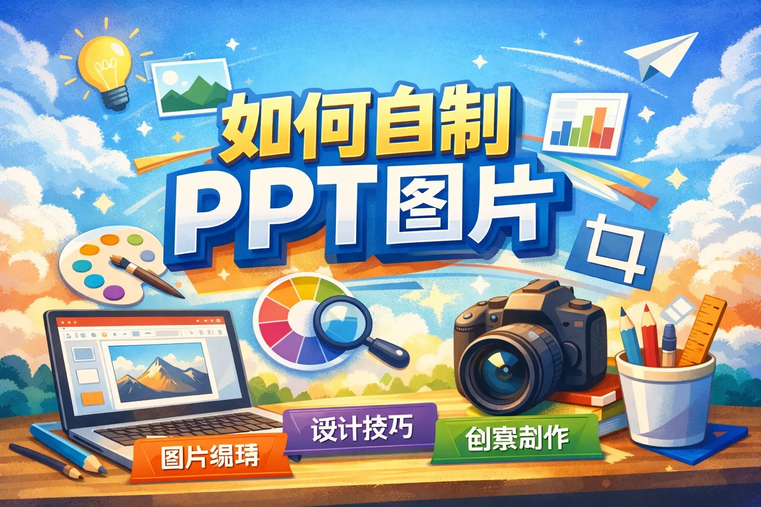 如何自制ppt图片