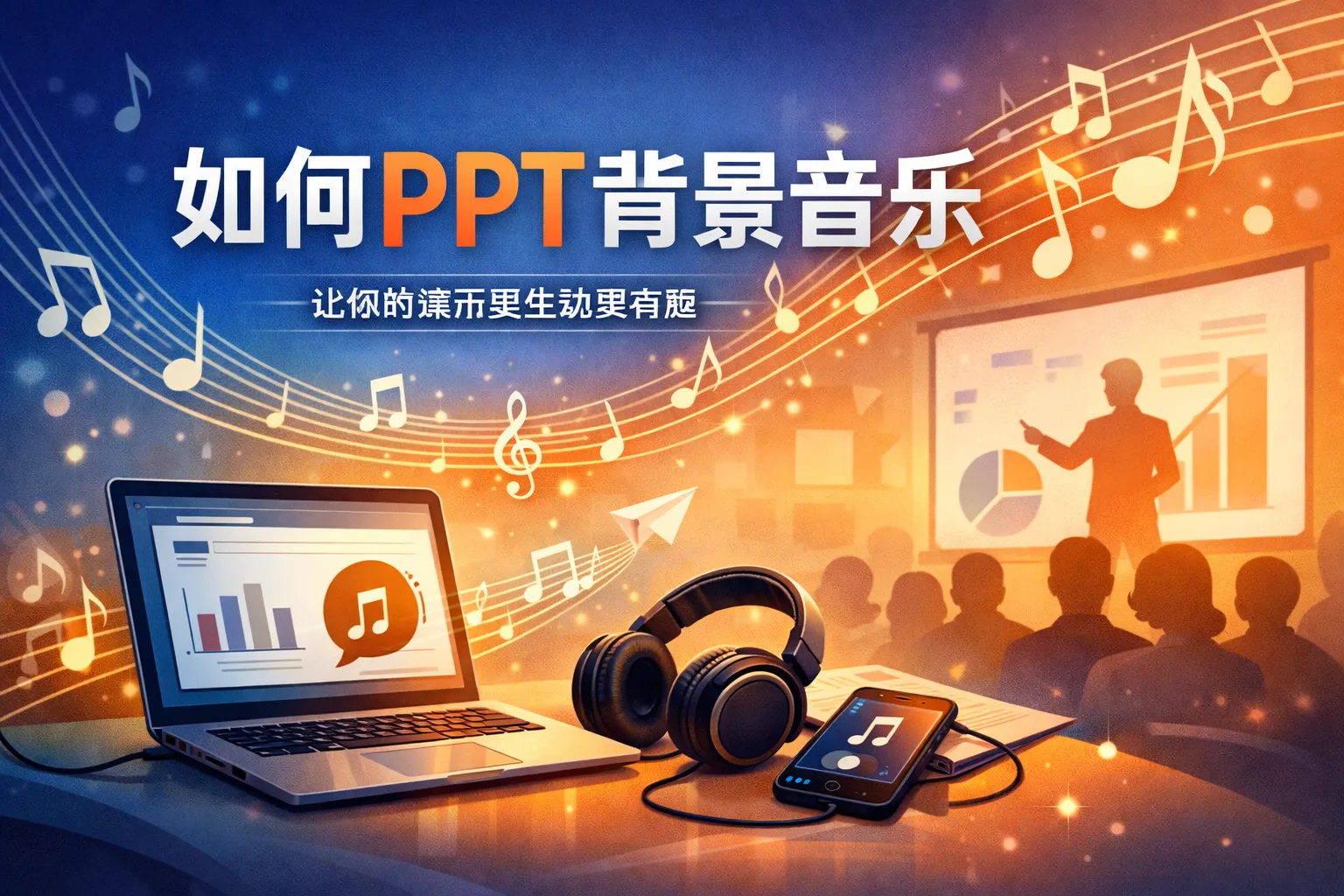 如何ppt背景音乐