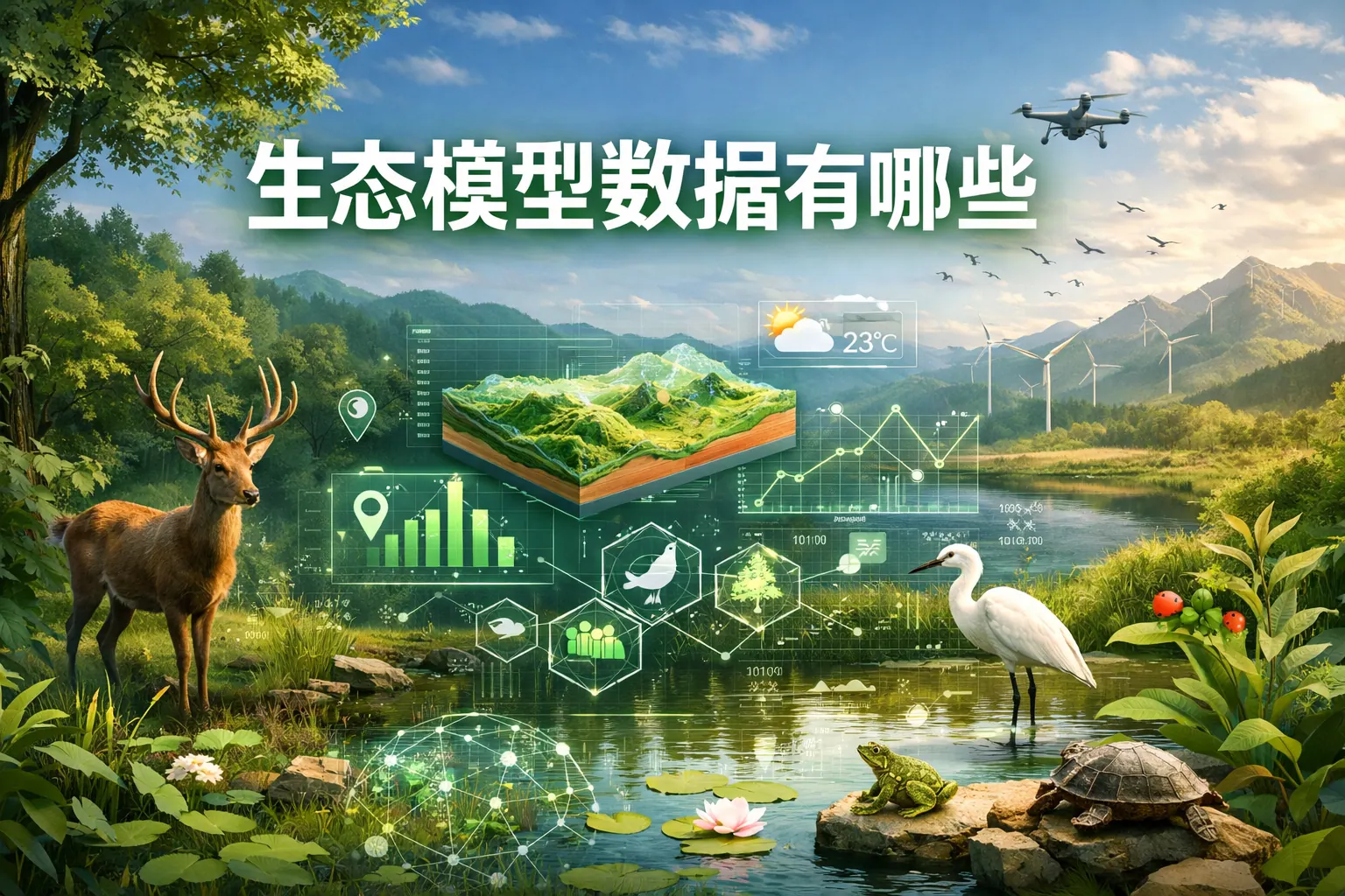 生态模型数据有哪些
