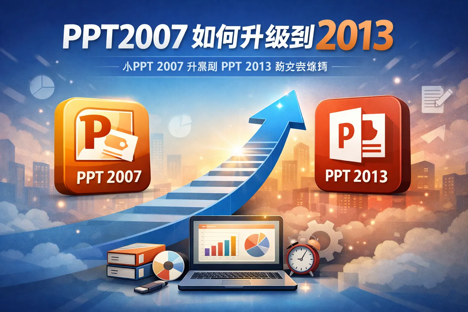 ppt2007如何升级到2013